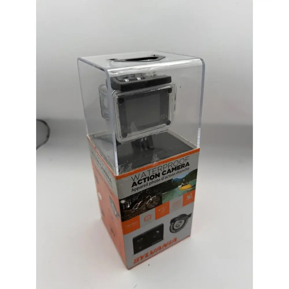 Sylvania 720P Waterproof Action Camera New in Box
